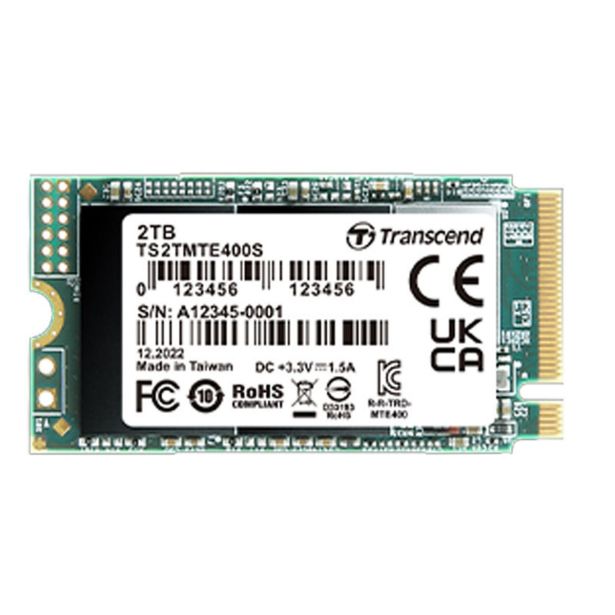 ZUNANJI TRDI DISK TRANSCEND MTE400S 2TB M.2 PCIE 3.0 NVME 2240 TS2TMTE400S