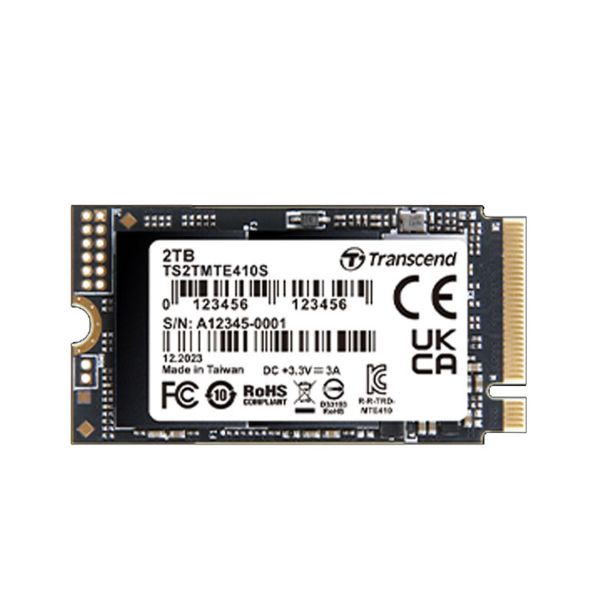 ZUNANJI TRDI DISK TRANSCEND MTE410S 2TB M.2 PCIE 4.0 NVME 2240 TS2TMTE410S