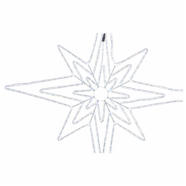 LUČKE MQ ZVEZDA 3X LED BELA S S SV. EFEKTOM 135X135 CM