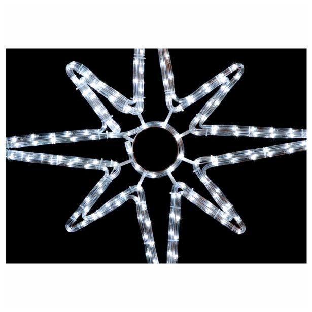 LUČKE MQ ZVEZDA LED BELA 80 X 80 CM