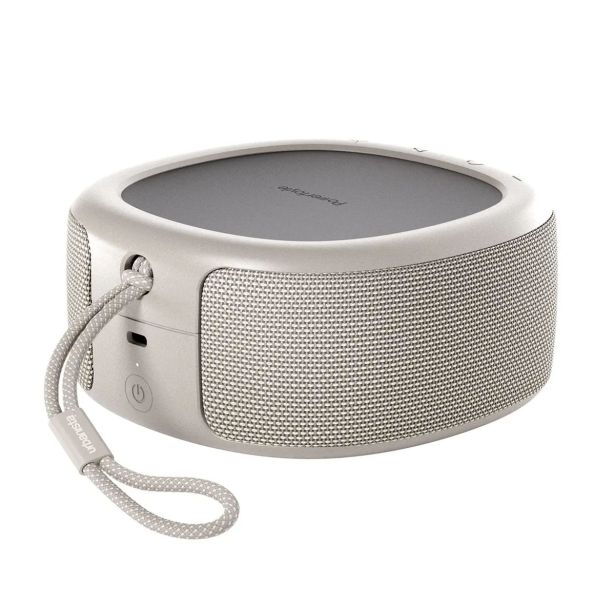 ZVOČNA POSTAJA URBANISTA MALIBU PRENOSNI SOLARNI, SIVO BEŽ