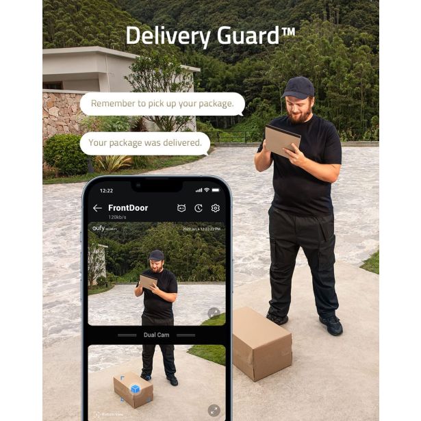 ZVONEC ANKER VIDEO DOORBELL DUAL 2K