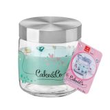 VEČNAMENSKA DOZA BORMIOLI ROCCO 0.75 L GIARA CAKE&CO ZELENA