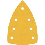 10-DELNI KOMPLET BRUSNIH PAPIRJEV S 7 LUKNJAMI EXPERT C470 ZA VEČNAMENSKE BRUSILNIKE, 100 X 150 MM, G 240