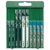 LIST VBODNE ŽAGE BOSCH 10-DELNI KOMPLET LISTOV ZA VBODNO ŽAGO U-STEBLO