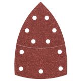 DELTA/VEČNAM BRUSNI LIST BOSCH 10-DELNI SET C430 RDEČ 102X62/93 MM K60 11LUKENJ