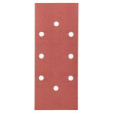 SAMOPRITDILNI BRUSNI LIST BOSCH 10-DELNI SET C430 RDEČ 93X230 MM G240 8 LUKENJ