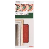 SAMOPRITDILNI BRUSNI LIST BOSCH 10-DELNI SET C430 RDEČ 93X230 MM G60 BREZ LUKENJ