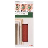 SAMOPRITDILNI BRUSNI LIST BOSCH 10-DELNI SET C430 RDEČ 93X230 MM G80 BREZ LUKENJ