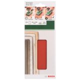 SAMOPRITDILNI BRUSNI LIST BOSCH 10-DELNI SET C430 RDEČ 93X230 MM K240 8 LUKENJ