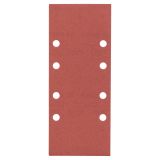 SAMOPRITDILNI BRUSNI LIST BOSCH 10-DELNI SET C430 RDEČ 93X230 MM K240 8 LUKENJ