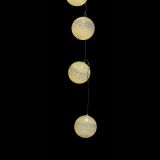 LUČKE MQ 10 LED KROGLE TOPLO BELE FI 8 CM BATERIJSKE