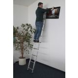 PRISLONILNA LESTEV KRAUSE CORDA 10 STOPNIČNA 2.7M DELOVNA VIŠINA 3.75M