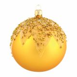 STEKLENA BUNKA GLOSSTYLE 100 MM 4/1 ZLATA 2 Z IN 2 BREZ DEKORJA