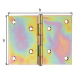 SPONA ZA POHIŠTVO ALBERTS 100X152X2.00 MM