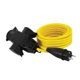 PODALJŠEK COMMEL 10M VTIKAČ + 3X VTIČNICA ŠUKO, AT N07V3V3-F 3G1.5