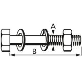 6-OGLATI VIJAK DIN 931 10X110 A2F V ZAVITKU JE 10 KOS