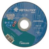 VEČNAMEN. REZALNA PLOŠČA METALYNX 115X1X22.23 MM C60T-BF UNIVERZALNA