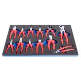 KLEŠČE UNIOR 12 DELNA VDE V SOS VLOŽKU ART. 964VDE3