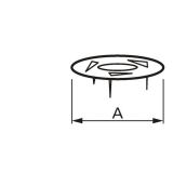 ŽIČNIK OKRASNI ZA OBLAZINJENJE 12 NIKLJAN V ZAVITKU JE 50 KOS