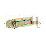 PREČNI ZAPAH ALBERTS 120X44 MM