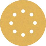 SAMOPRITRILNI BRUSNI DISK BOSCH 125MM 8 LUKENJ G180 EXC470 ZA LES IN BARVO