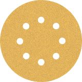 SAMOPRITRILNI BRUSNI DISK BOSCH 125MM 8 LUKENJ G60 EXC470 ZA LES IN BARVO