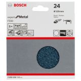 SAMOPRITRILNI BRUSNI DISK BOSCH 5- DELNI SET F550 MODER 125MM BREZ LUKENJ P24
