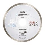 DIAMANTNA REZALNA PLOŠČA KWB 125X22X5X1.9 MM MARMOR, KERAMIKA,LEHNJAK