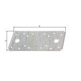 VEZNI ELEMENT ALBERTS 135X55 MM PLOŠČATI