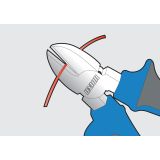 STRANSKE ŠČIPALNE KLEŠČE UNIOR 140 MM KROMIRANE ART. 461BI