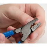 KLEŠČE ZA PRIKLJUČKE UNIOR 140 MM PLASTIFICIRANE ART. 424/4P