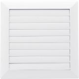 ZRAČNIK Z REGULACIJO AIRROXY 140X140, BEL Z NASTAVLJIVIMI REŠETKAMI