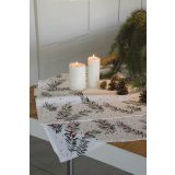 PRT SIRETESSILE 140X240CM PRINT SHINY ZLAT/RDEČ/ČRN