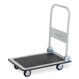 TRANSPORTNI VOZIČEK S PREKLOPNIM ROČAJEM KREATOR, PLATO 74X48 CM, NOSILNOST 150 KG