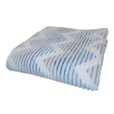 DEKORATIVNA ODEJA MQ 150X200 CM MODRO SIVA