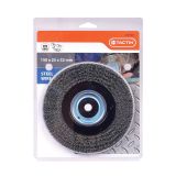 KROŽNA ŽIČNA ŠČETKA TACTIX 150X25X32MM Z REDUC.VLOŽ. FE ŽICA 0.30MM