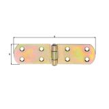 SPONA ZA ZABOJ ALBERTS 156X35X2 MM