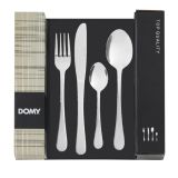 SET JEDILNEGA PRIBORA 16-DELNI DOMY, INOX