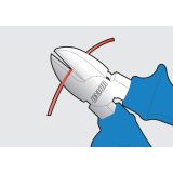 STRANSKE ŠČIPALNE KLEŠČE UNIOR 160 MM FOSFATIRANE ART. 461/4G