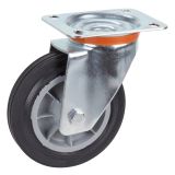 KOLO Z GIBLJIVO VILICO DÖRNER + HELMER 160X40MM PLOŠČA 140X110MM NOSILNOST 150KG