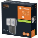 LED ZUNANJI REFLEKTOR LEDVANCE 16W ENDURA PRO SPOT DG S SENZORJEM CW IP55 ČRNI