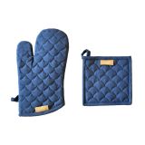 PRIJEMALKA AMO LA CASA 17X17 CM IN ROKAVICA 18X30 CM SIRTAKI SORT