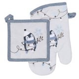 NOVOLETNI SET PRIJEMALKE IN ROKAVICE