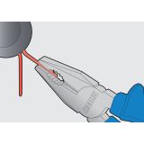 KOMBINIRANE KLEŠČE UNIOR 180 MM FOSFATIRANE ART. 405/4G
