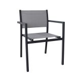 KOVINSKI STOL JEDILNI NATERIAL, ANTR.