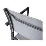 KOVINSKI STOL JEDILNI NATERIAL, ANTR.