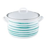 LONEC / KOZICA RIESS LONEC 3.5 L 20 CM S POKROVOM ZELENI PLAMEN