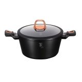 KOZICA BERLINGER HAUS 20 CM BLACK ROSE S STEKLENIM POKROVOM