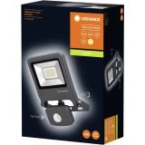 LED ZUNANJI REFLEKTOR LEDVANCE 20W ENDURA FLOOD DG WW TEMNO SIVI S SENZORJEM